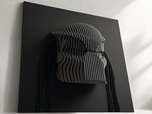 Predator layered sculpture - predator,