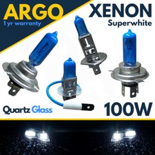 H7 H4 H1 H3 Xenon White 100w Headlight Bulbs Headlamp Light Bulb Hid Car Van 12v