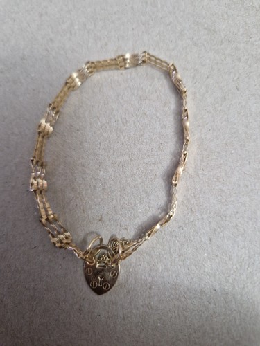 Vintage 9ct yellow gold - , gate