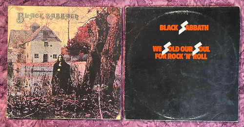 Vinyl albums black sabbath - albums, by