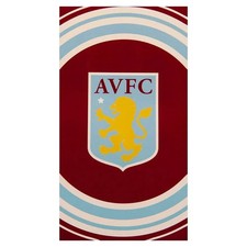 Official Aston Villa Pulse FC Towel Licensed Beach Bath Football Unisex