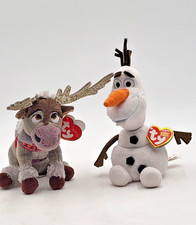 Frozen Ty Beanie Pair. Frozen