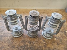 3 X Hanging Hurricane Paraffin Lamps 1 X Anchor Brand 2 X Brand New