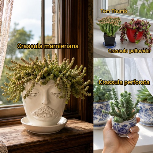Crassula succulent - x,