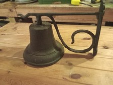Vintage Heavy Cast Iron Bell  Free P&P