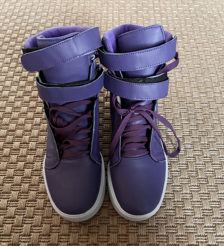 Supra purple high top trainers - high,