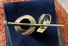 Vintage 1920s Art Deco French Silver Top Hat, Cane & Gloves Dressing Table Charm