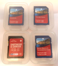 SATMAP 1:25k & 1:50k National Park Series" Various SD cards for Active 10 & 12