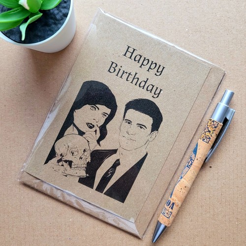 Funny bones birthday card - bones,
