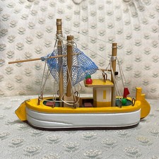 Small Wooden Fishing Trawler