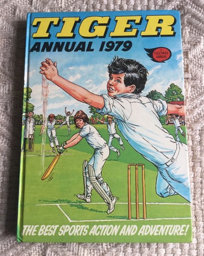 Vintage boys tiger annual - vintage,
