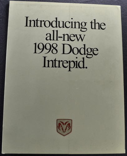 1998 dodge intrepid brochure - dodge,