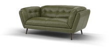 Sofology The Hygge 2 Seater Leather in Olive