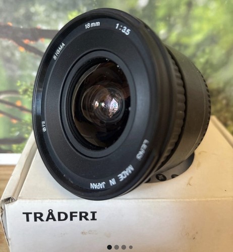 Sigma 18mm ultra - af, f3.5