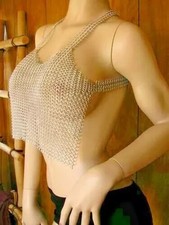 Aluminium chainmail Halter