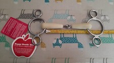 5 " Jointed Vienna Genuine Happy Mouth Horse Bit.  With Tags.