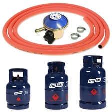 Butane gas bottle - gas, regulator