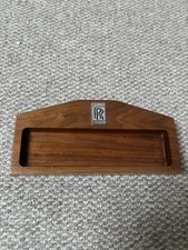 Rolls Royce Wooden Pen Tray