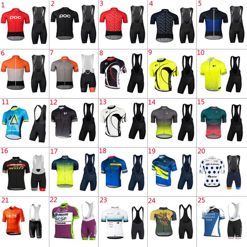 Men cycling jersey bib - men, short