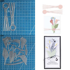 Metal Cutting Dies Flower Banner Scrapbook Embossing Paper Card Stencil Template