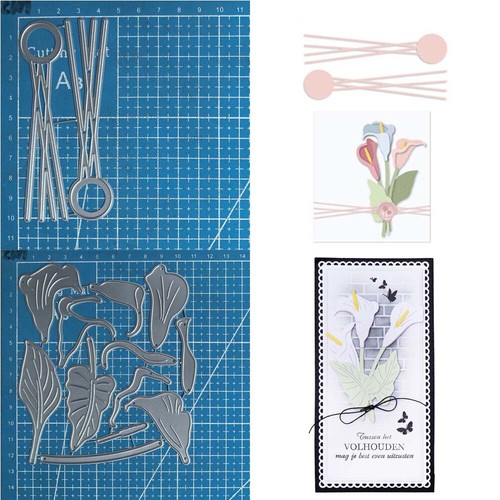Metal cutting dies flower - cutting,