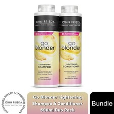 John Frieda Sheer Blonde Go Blonder Shampoo & Conditioner New Duo Pack