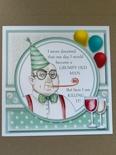 Handmade funny male birthday - male,