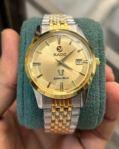 Rado golden horse dial - horse,