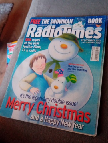 Radio times magazine christmas - magazine,