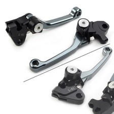 Pivot Brake Clutch Levers Fit KAWASAKI KX250F/450F KX 250F KX 450F KX250 GREY