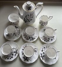 Royal Albert “Queen’s Messenger” Vintage Tea Set. Bone China England. 15 piece.