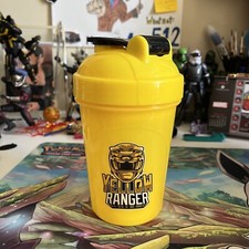 Rare GFUEL Yellow Ranger Shaker OOP Saban Power Rangers SDCC G FUEL Gamma Labs