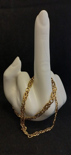9ct gold celtic - gold, 51cm