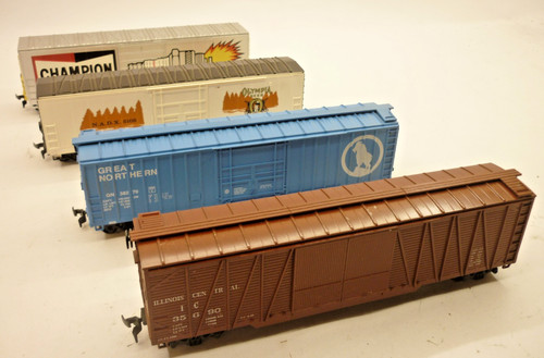 Gauge box cars - 4,