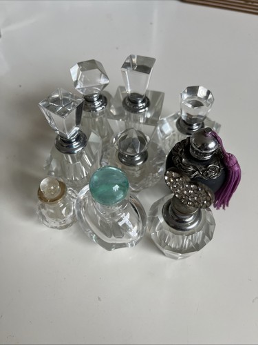 Job lot glass perfume - 9,