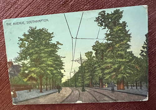 Antique postcard southampton - antique,