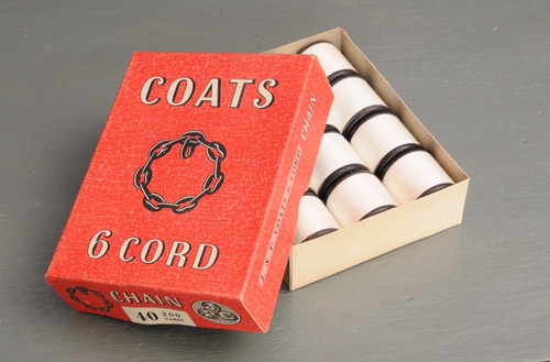 Vintage cotton reels box - cotton,