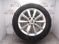 SKODA OCTAVIA 2017 Mk3 (5E) 16 Inch 10 Spoke Diamond Silver Minoris Alloy Wheel