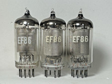 3 x MARCONI Z729 EF86 LONG FINE MESH 2= SQUARE GETTER , 1 = HALO