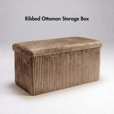 Ribbed storage box - box, large