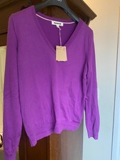 Boden Catriona Purple V-Neck