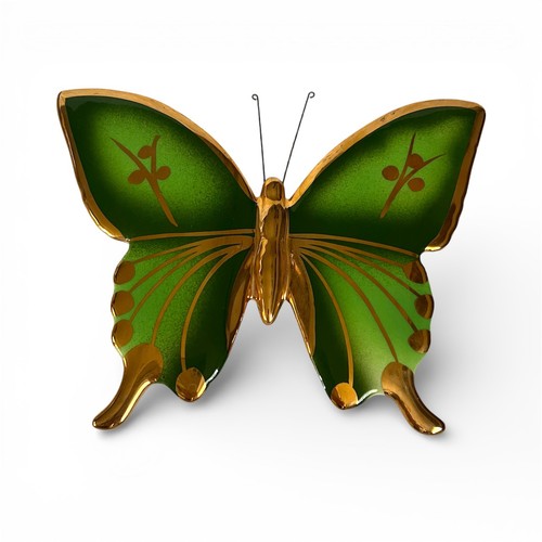 Vintage porcelain butterfly - porcelain,