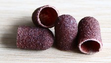 Podiatry 100 pk(29p each)sanding abrasive caps bur burr beauty pedicure 5 7 10mm