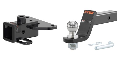 Curt trailer hitch tow kit - kit, 2in