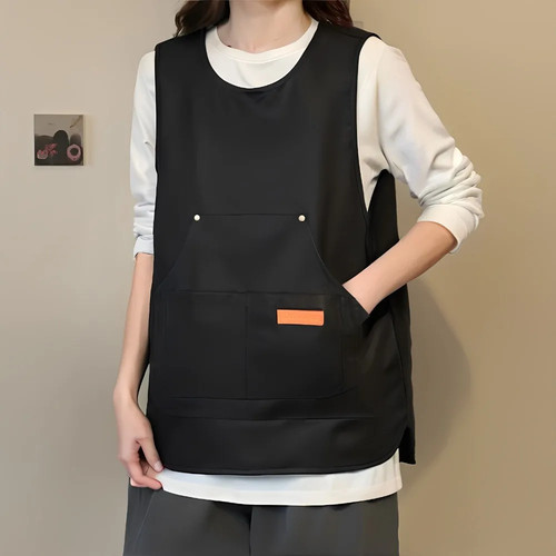 New vest style cooking apron - new,