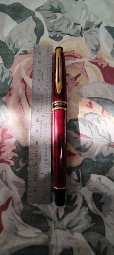 Waterman expert marble - waterman, red