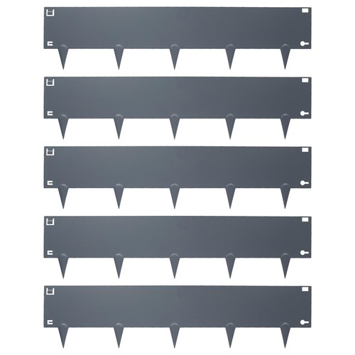 Pack steel lawn edging set - steel,