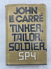 John le Carre Spy Thriller First Edition Tinker Tailor Soldier Spy 1974 HCDJ