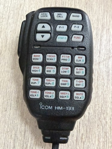 Icom remote control - icom, microphone