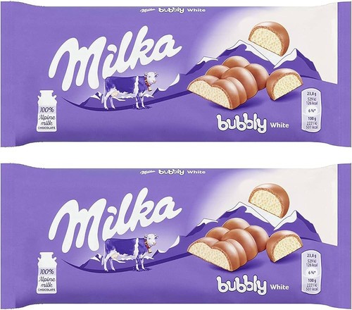 Milka bubbly white alpine - milka,
